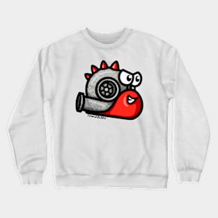 Turbo Snail - Turbosaurus (Red) Crewneck Sweatshirt